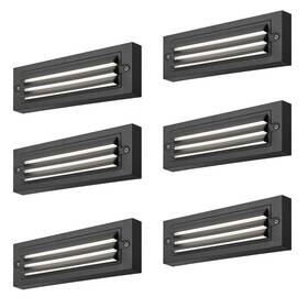 Ip65 Zonk 769282992945 Plastic 120v Line Voltage Led Stair Lights - Waterproof 6w 4000k N