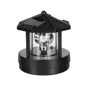 Zornaveli 22436732 Solar Powered Rotating Lighthouse Beacon Led Light 360 Auto Illumination Ip44