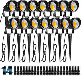 Zuckeo 313101570571 10w Low Voltage Landscape Lights Led Lighting With Connectors