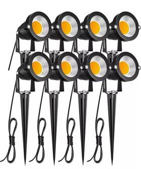 Zuckeo 445013045014 Low Voltage Landscape Led Lighting 5w 12v Garden Pathway