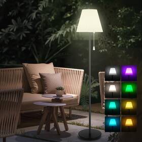 Ld14 Zxuanua Outdoor Floor Lamp Solar Powered Lamps For Patio Waterproof R