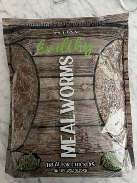 Zmw-005 Zylina 6 Pack - Healthy Mealworms 30 Oz. Bag