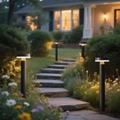 20" Solar Landscape Lights - Outdoor For Yard Pir Sensor & Two.... Fixed Price $178.92.