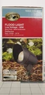 Hampton Bay Low Volt 50-WATT Black Outdoor Landscape Flood Light T3 Halogen Diy. Fixed Price $22.00.