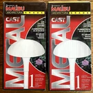 2X Malibu Cast Metal Large Architectural Grade Mushroom Walk Light CL619 White. Fixed Price $89.99.
