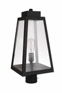 Craftmade ZA6925 Sorano 21" Tall Post Light - Black. Fixed Price $140.40.