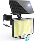 294 Led 3 Modes Solar Motion Sensor Outdoor Lights, 2600LM Flood. Fixed Price $31.18.