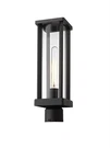 Z-lite Glenwood 15" Black Outdoor Post Lantern Light Pier Mount Fixture Exterior. Fixed Price $99.95.