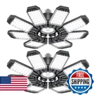 Iskydraw Led Garage Lights Pack, 260W 26000LM Bright Shop With 8+1 Defor. Fixed Price $57.40.