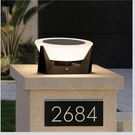 Mvbt Solar Post Lights, 3000K 11" Outdoor Column Modern. Fixed Price $78.00.