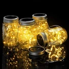 Solar-powered Outdoor Glass Mason Jar Hanging Lanterns With Led Lights. Fixed Price $15.99.