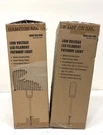 2PK Hampton Bay Caldwell Lowvoltage Matte Black Led Outdoor Landscape Path Light. Fixed Price $37.57.