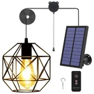 Aofuery Solar Pendant Lights Outdoor, Shed Powered Gazebo .... Fixed Price $37.42.