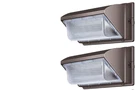 Ledmo Wall Pack Light, 120W 5000K 15840LM Outdoor Security Flood Pk. Fixed Price $108.00.