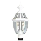 Livex Lighting Monterey Outdoor Post Head White 2254-03. Fixed Price $293.96.