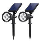 Innogear Upgraded Solar Lights 2-IN-1 Waterproof Outdoor Landscape Spotlight X2. Fixed Price $46.82.