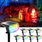Hiboitec Solar Spot Lights Outdoor Changing 59LED 8 Packs, Multicolor. Fixed Price $65.56.