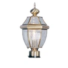 Livex Lighting Monterey Outdoor Post Head Antique Brass 2153-01. Fixed Price $185.96.