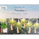 Escape Paradise Palm Tree String Lights 10CT Beach Rv Decor 8.5FT Outdoor New. Fixed Price $17.99.