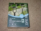 Hampton Bay Solar Bronze Outdoor Integrated Led Landscape Pathway Lights 6 Pack. Fixed Price $69.95.