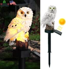 Double 2 C Solar Garden Outdoor, Owl Stake Light, Waterproof. Fixed Price $19.98.