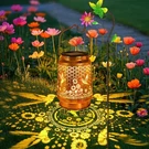 Solar Lanterns Outdoor With Shepherd Hook Waterproof Hummingbird Sunflower Ga.... Fixed Price $38.73.