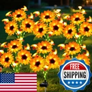 Angmln Solar Garden Lights 6 Pack Swaying Bee Sunflowers Gifts For. Fixed Price $89.64.