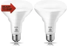 Energetic 2 Pack 75W BR30 Led Recessed Light Bulb, Dimmable, 900 Lumens, Warm Wh. Fixed Price $20.22.