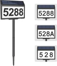 Solar House Numbers For Outside Light Up, Led Illuminated Home Address. Fixed Price $32.99.