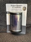 Led Night Light Better Homes And Gardens 3-D Firework Design Black Finish. Fixed Price $9.79.