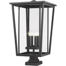 Z-lite 571PHXXLS-SQPM-BK Seoul Post Light Accessories Black. Fixed Price $1540.00.