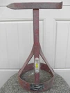 Vintage 1940'S-1950'S "lev-l-lite" Brand Metal Headlight Adjustment Sight Guage. Fixed Price $19.95.