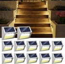 12 Pack Solar Lights Outdoor Waterproof For Stairs - Deck Stainless. Fixed Price $64.99.