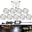 Qaca Deck Lights Outdoor Waterproof Low Voltage Lighting Kit Stainless Steel .... Fixed Price $87.25.