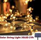 Solar String Light 30LED Flower 21FT Patio Party Yard Wedding Waterproof Outdoor. Fixed Price $10.99.