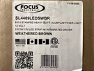 Paver Light 12V SL4469 Led 6X9 Stamped Heavy Duty Aluminum. Fixed Price $30.24.