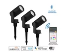 Hampton Bay Smart 450 Lumens Black Led Color Changing Low Voltage Outdoor Spotl-. Fixed Price $80.00.