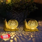 Sunnygarden Solar Lanterns Yellow Snail 2 Pack. Fixed Price $34.99.