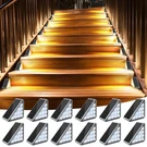 Audles 12 Pack Solar Stair Lights Outdoor With Waterproof IP67 L.... Fixed Price $95.09.