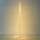 Apluschoice 9FT Solar Christmas Cone Tree Light 8 Modes Outdoor Decor Warm White. Fixed Price $180.90.