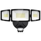 Olafus 55W 3 Head Motion Sensor Led Security Lights Black. Fixed Price $44.99.