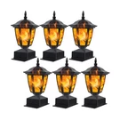 Dynaming Solar Flame Post Lights Outdoor, Powered Lamps Fence... Fast Ship. Fixed Price $86.99.