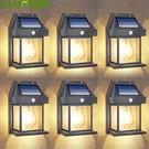 Solar Wall Lights Outdoor Dusk To Dawn Porch Pir Motion Sensor Garden Lamp. Fixed Price $21.99.