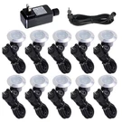 10PCS Led Deck Kit Outdoor Yard Garden Step Road Lights Pathway Lamp. Fixed Price $53.90.