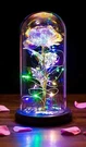 Forever Light Up Rose In Glass Dome Enchanted Colorful Led Accent. Fixed Price $20.83.
