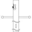 Kichler 9502BK Outdoor Accessory Post W/int Photocell & Ladder Black. Fixed Price $139.97.