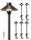 Partphoner Low Voltage Landscape Lighting 6-PACK, Aluminum 12V 6PACK, Black. Fixed Price $138.56.