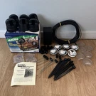 Intermatic Malibu Low Voltage Landscape Lighting 6 Flood Set Complete. Fixed Price $59.99.