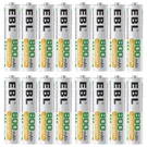 16PCS Aaa 800MAH 1.2V Ni-mh Rechargeable Battery For Solar Light Rc Toys Camera. Fixed Price $16.99.