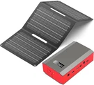 65W Ac Dc Portable Power Station + 30W Solar Panel Fast Charger Generator. Fixed Price $79.99.